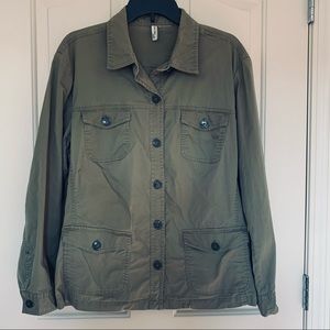 St. John's Bay Olive Green Utility Jacket